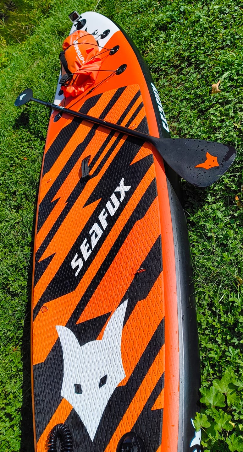 Customer photo review of SKINHAWK DRY BAG FÜR SUP-BOARD