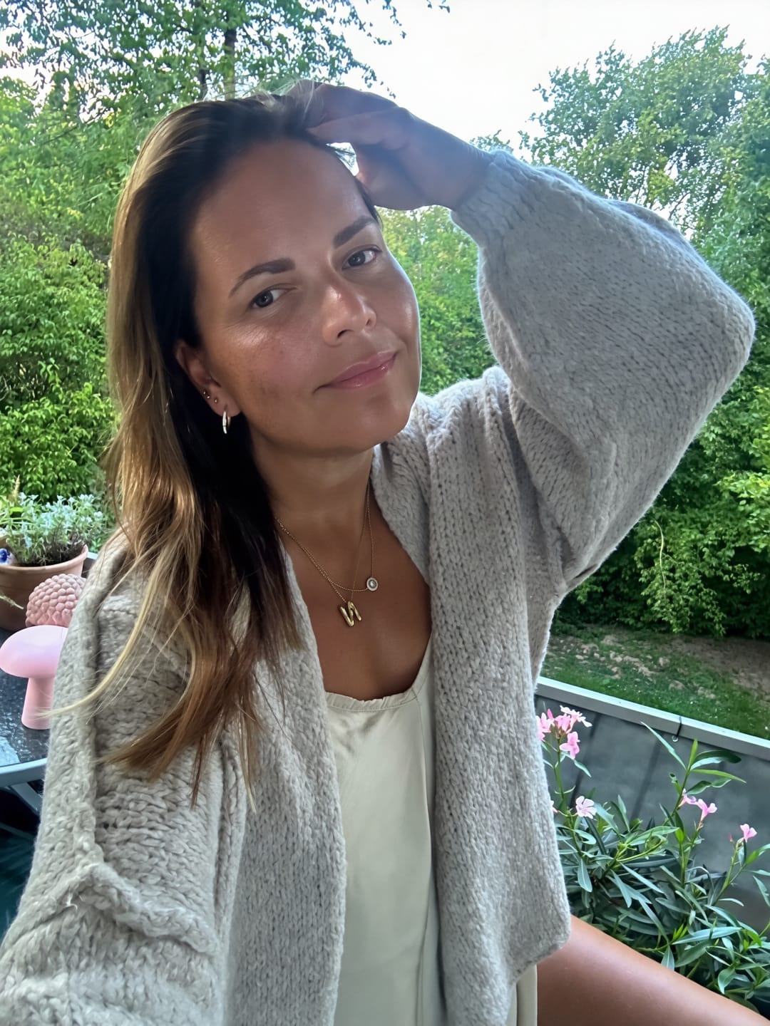 Customer photo review of Ultra Softer Casual Oversized Cardigan