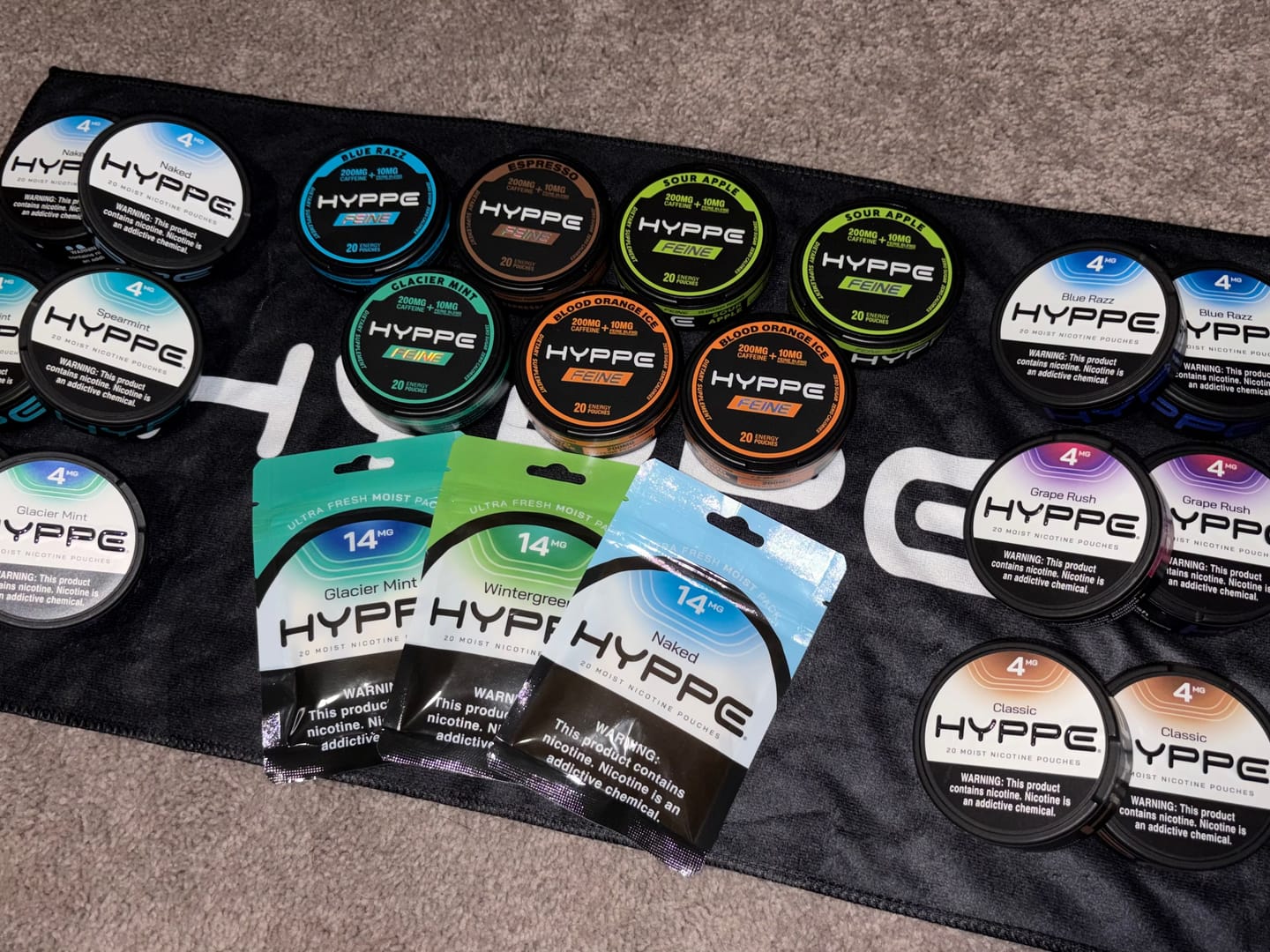 Customer photo review of HYPPE Sample Pack