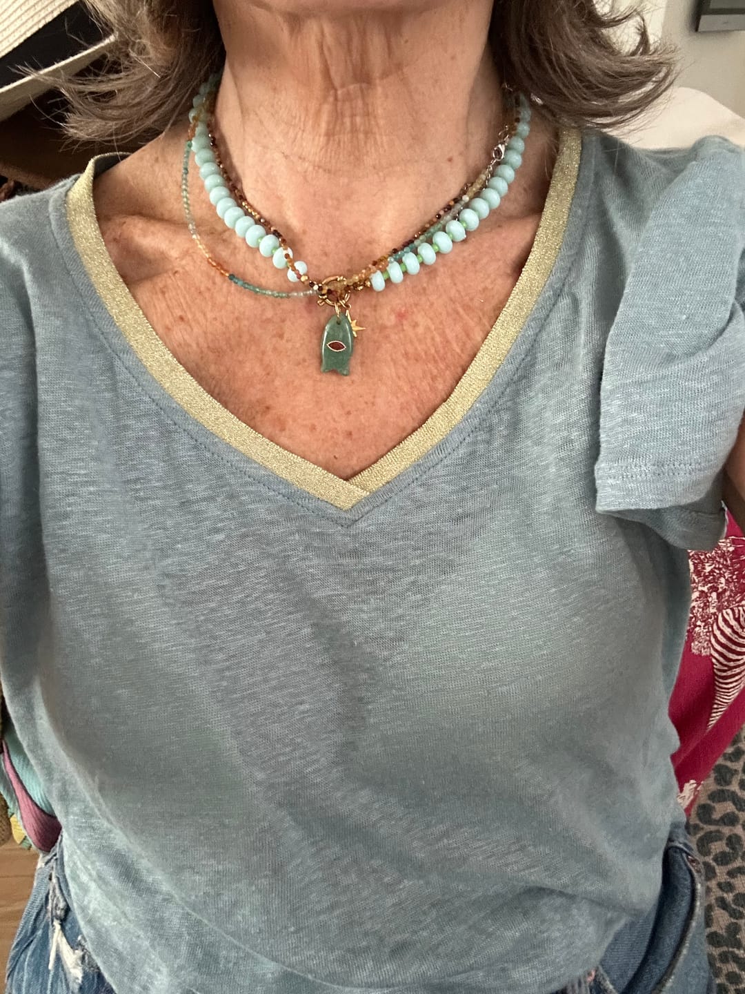 Customer photo review of NEPTUNE necklace