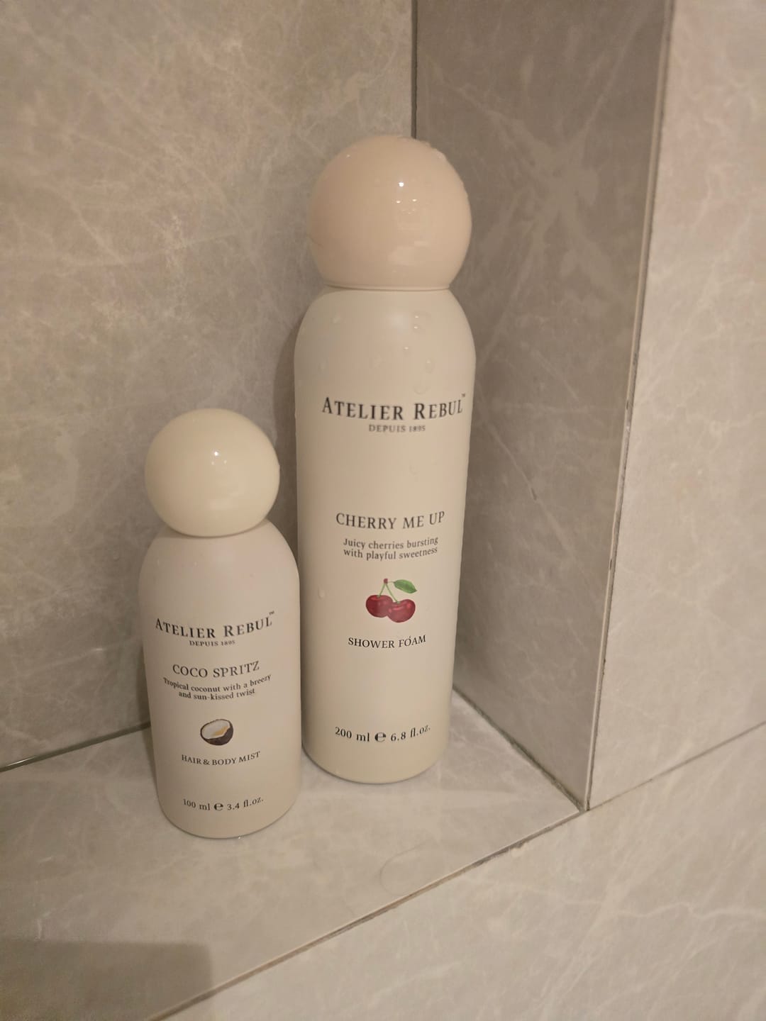 Customer photo review of Cherry Me Up Shower Foam 200ml