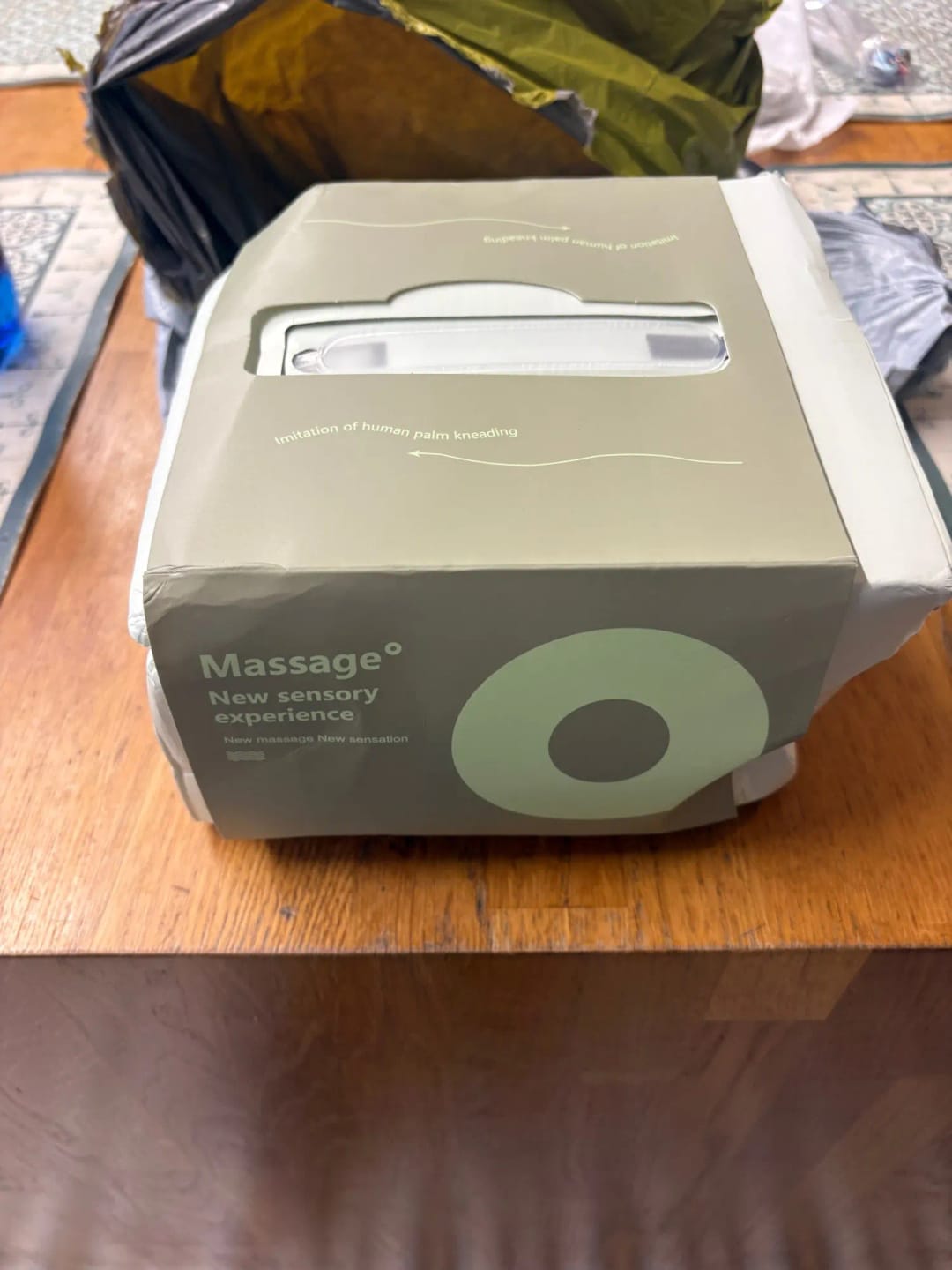 Customer photo review of Bionic Human-Like Neck Massager