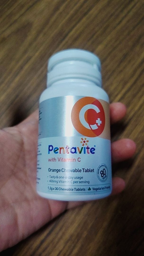 Customer photo review of Vitamin C Orange Chewable Tablet