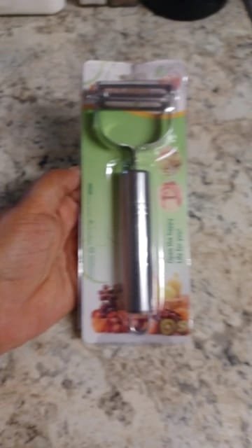 Customer photo review of Sharp Blade Vegetable Slicer