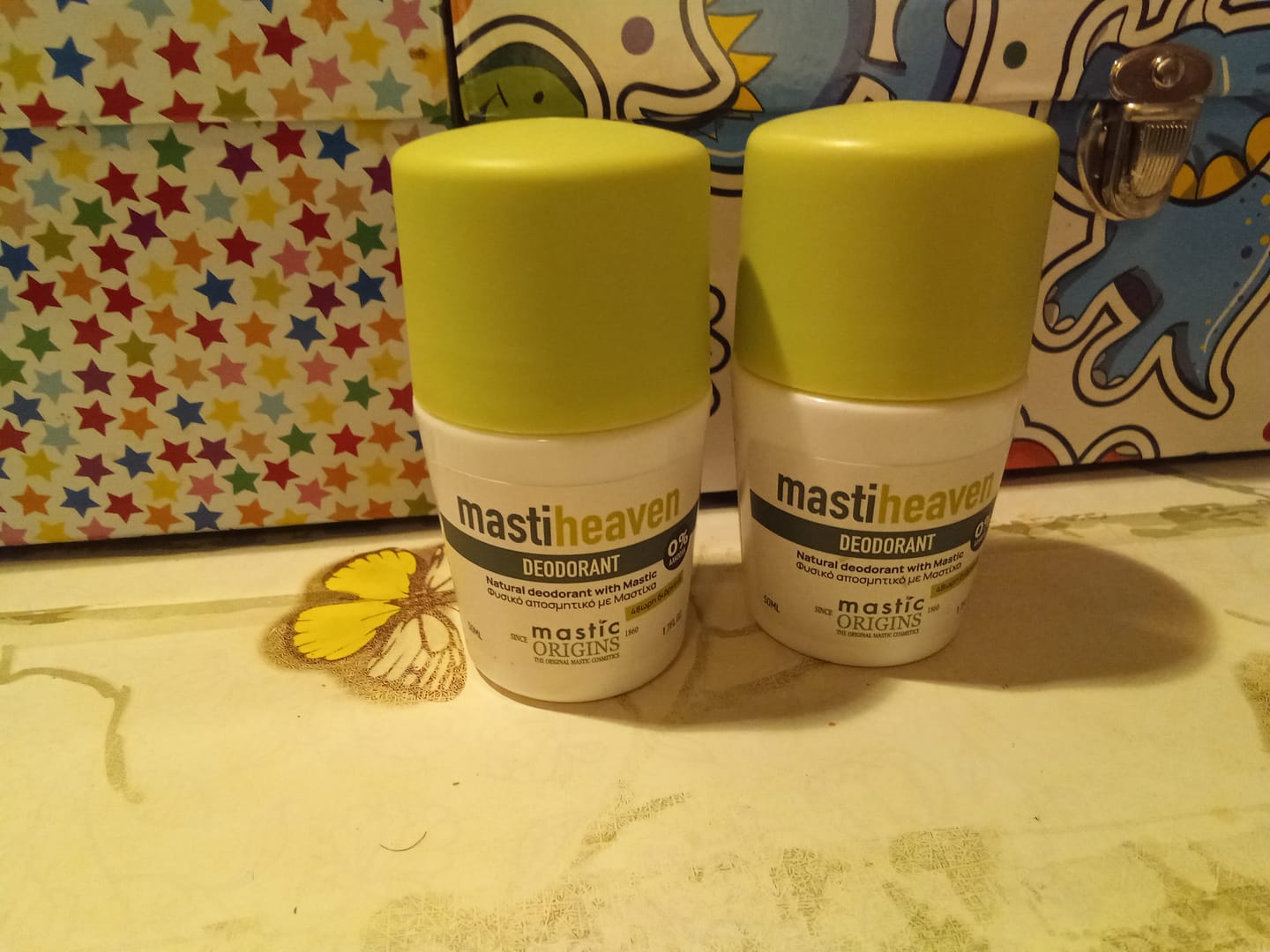 Customer photo review of Mastiheaven Deodorant