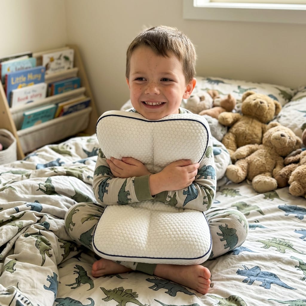 Customer photo review of Das Norivio Kinderhaltungskissen