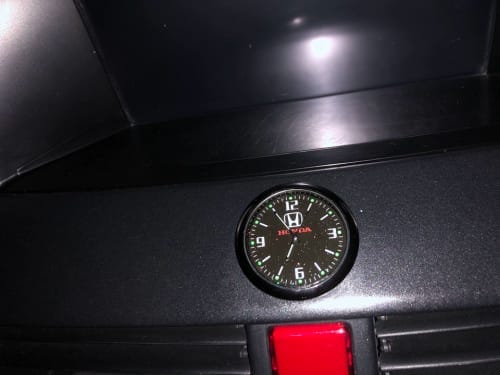 Customer photo review of Orologio Premium in Quarzo per Auto