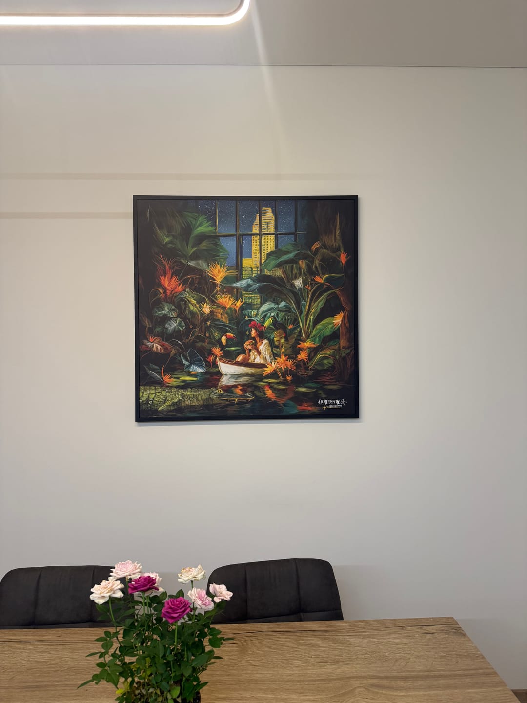 Customer photo review of Paveikslas “Escape From The City"