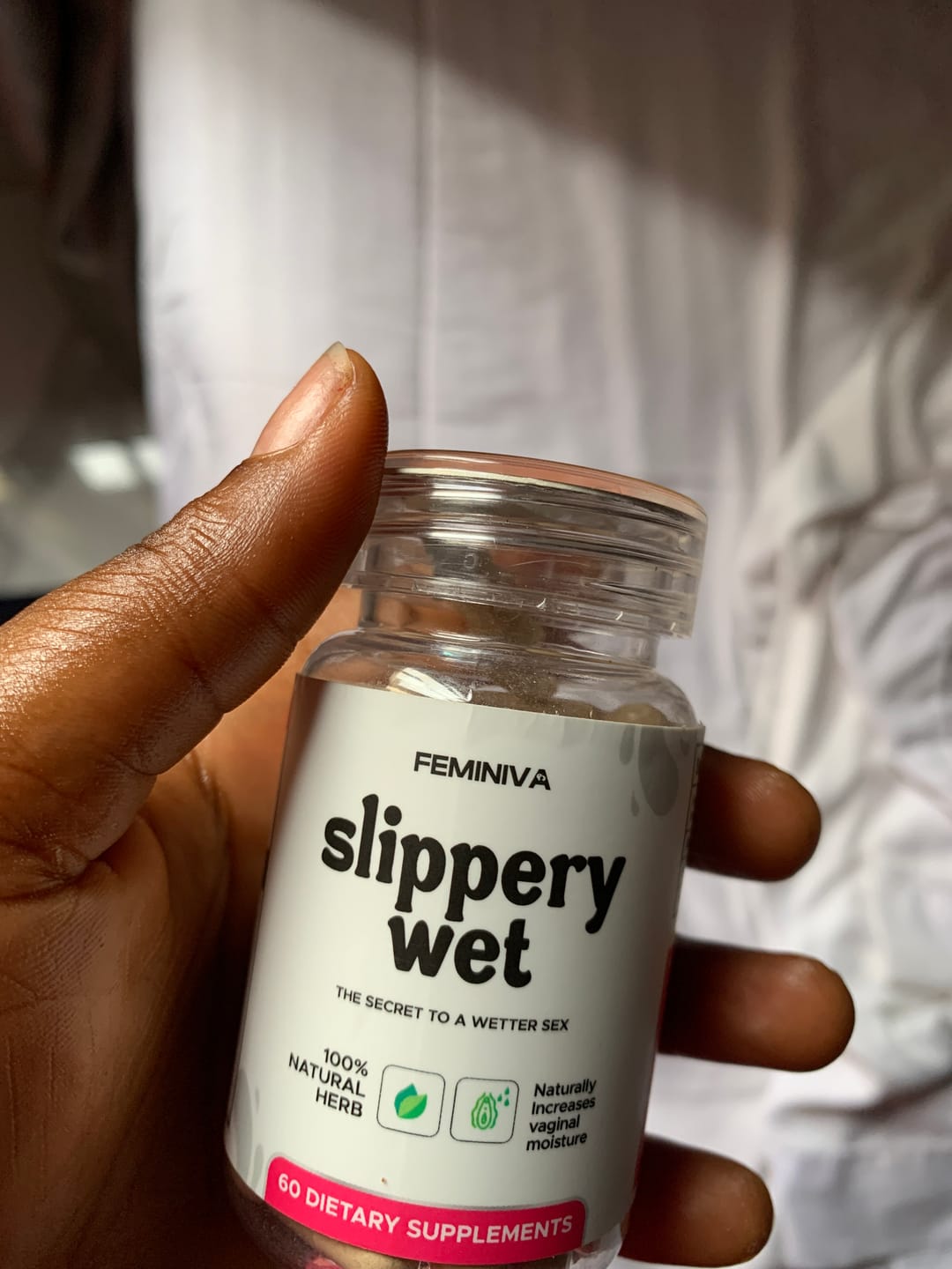Customer photo review of SLIPPERY WET