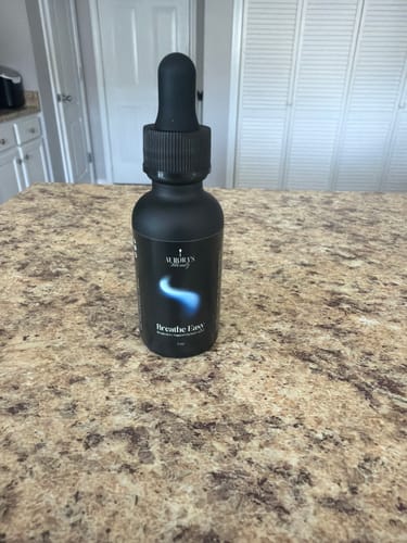 Customer photo review of Breathe Easy- Respiratory Support Herbal Extract