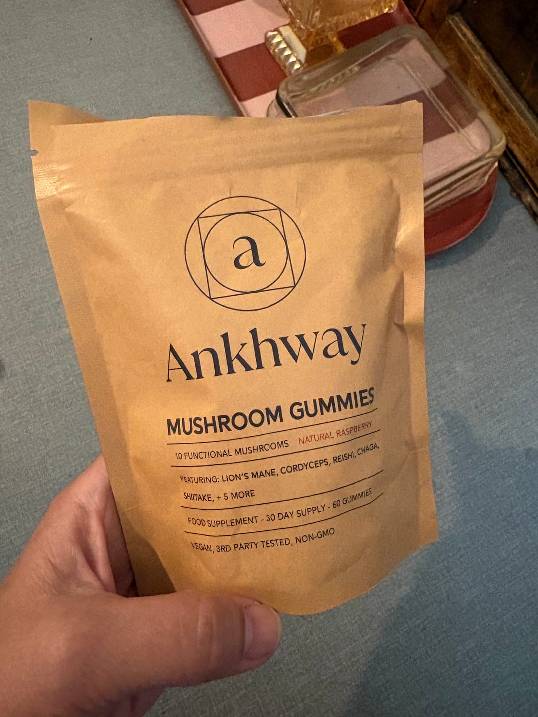Customer photo review of Mushroom Gummies