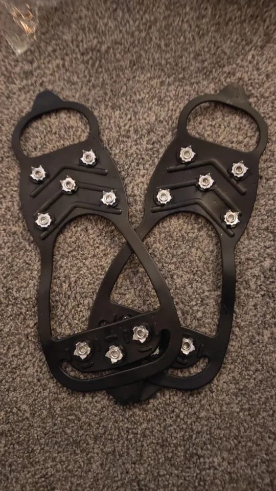 Customer photo review of Anti-Slip Ice Grips