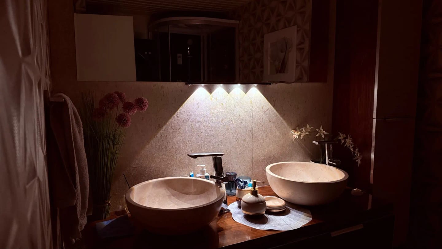 Customer photo review of SlimGlow LED Cabinet Light