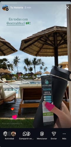 Customer photo review of Botella Térmica Acero Inoxidable 750 ml