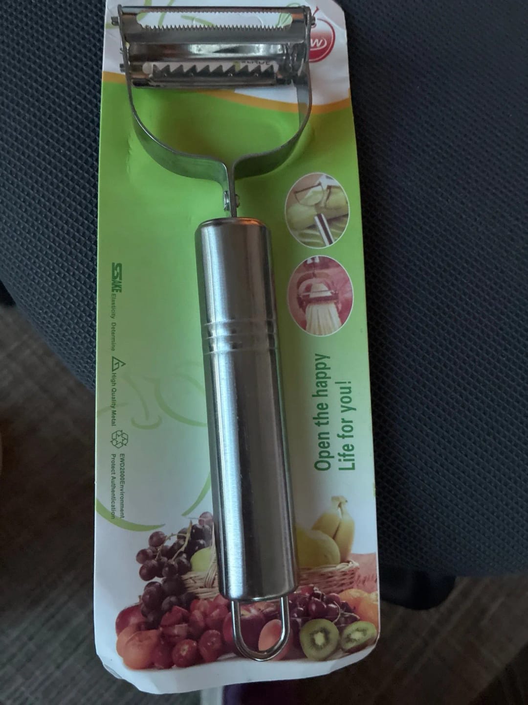 Customer photo review of Sharp Blade Vegetable Slicer