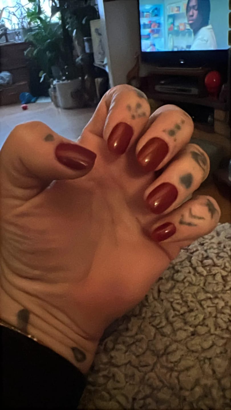 Customer photo review of Portable Gel Manicure Kit
