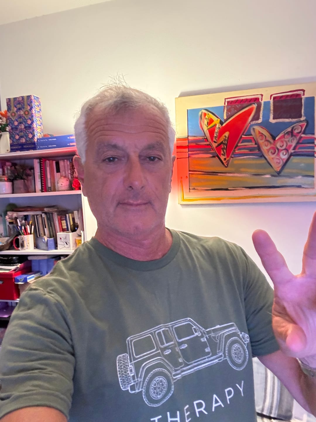 Customer photo review of Therapy Rig T-Shirt