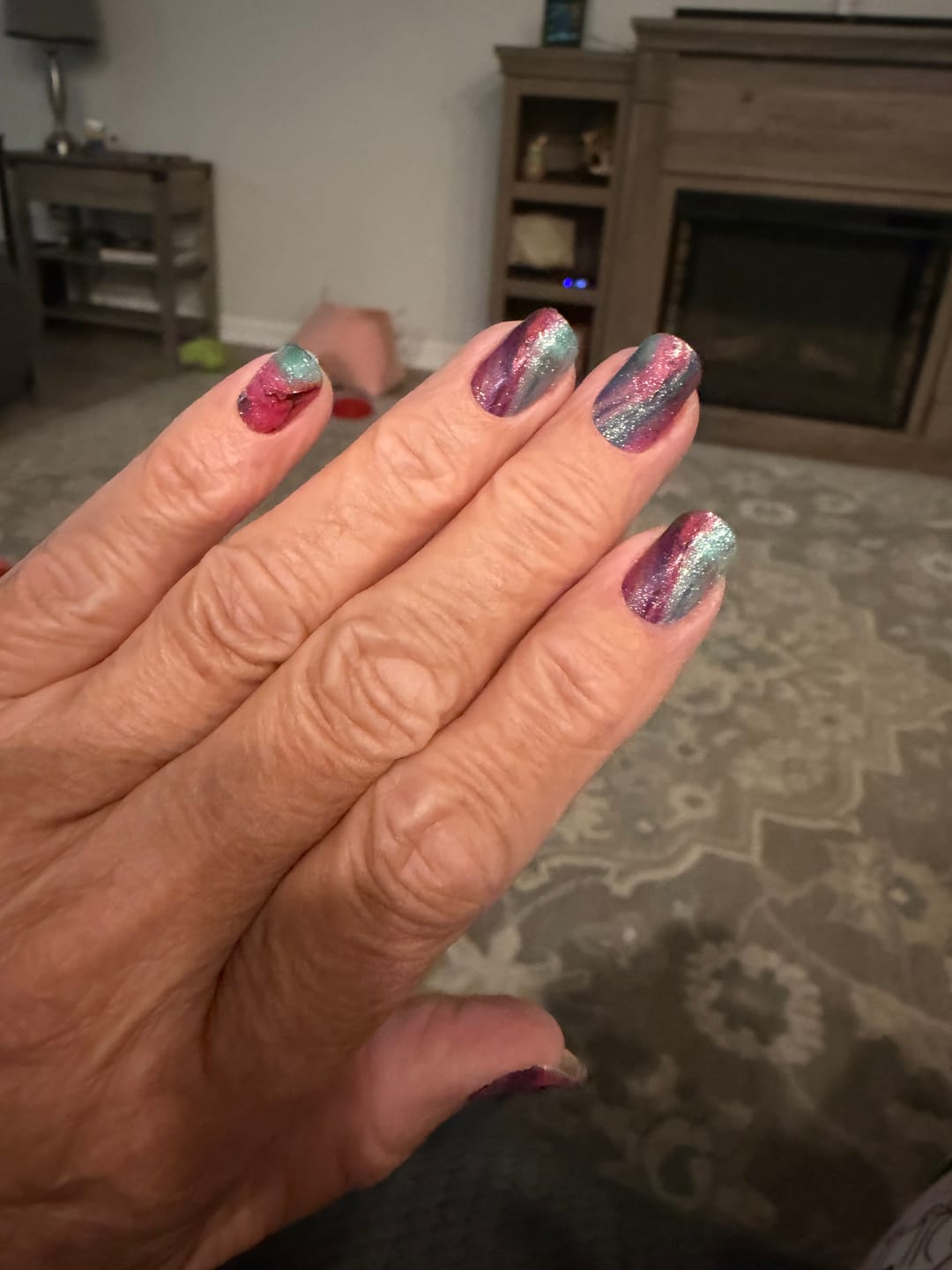 Customer photo review of Rainbow Glitter