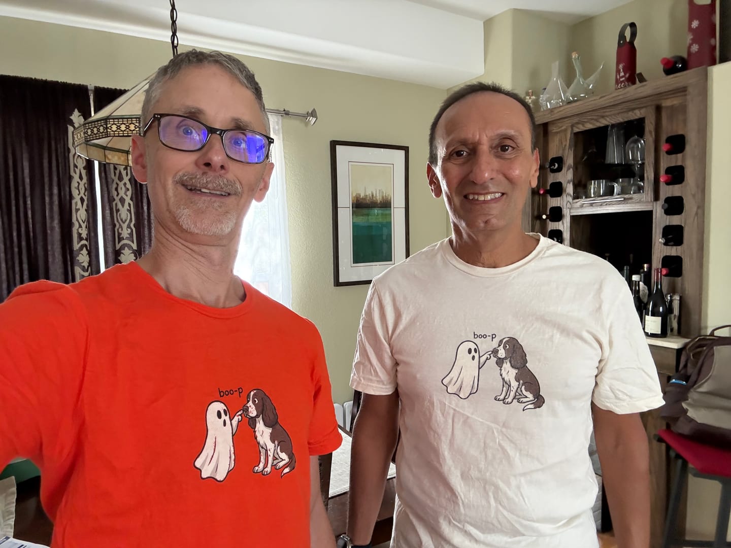 Customer photo review of Boo-p Springer Spaniel Shirt