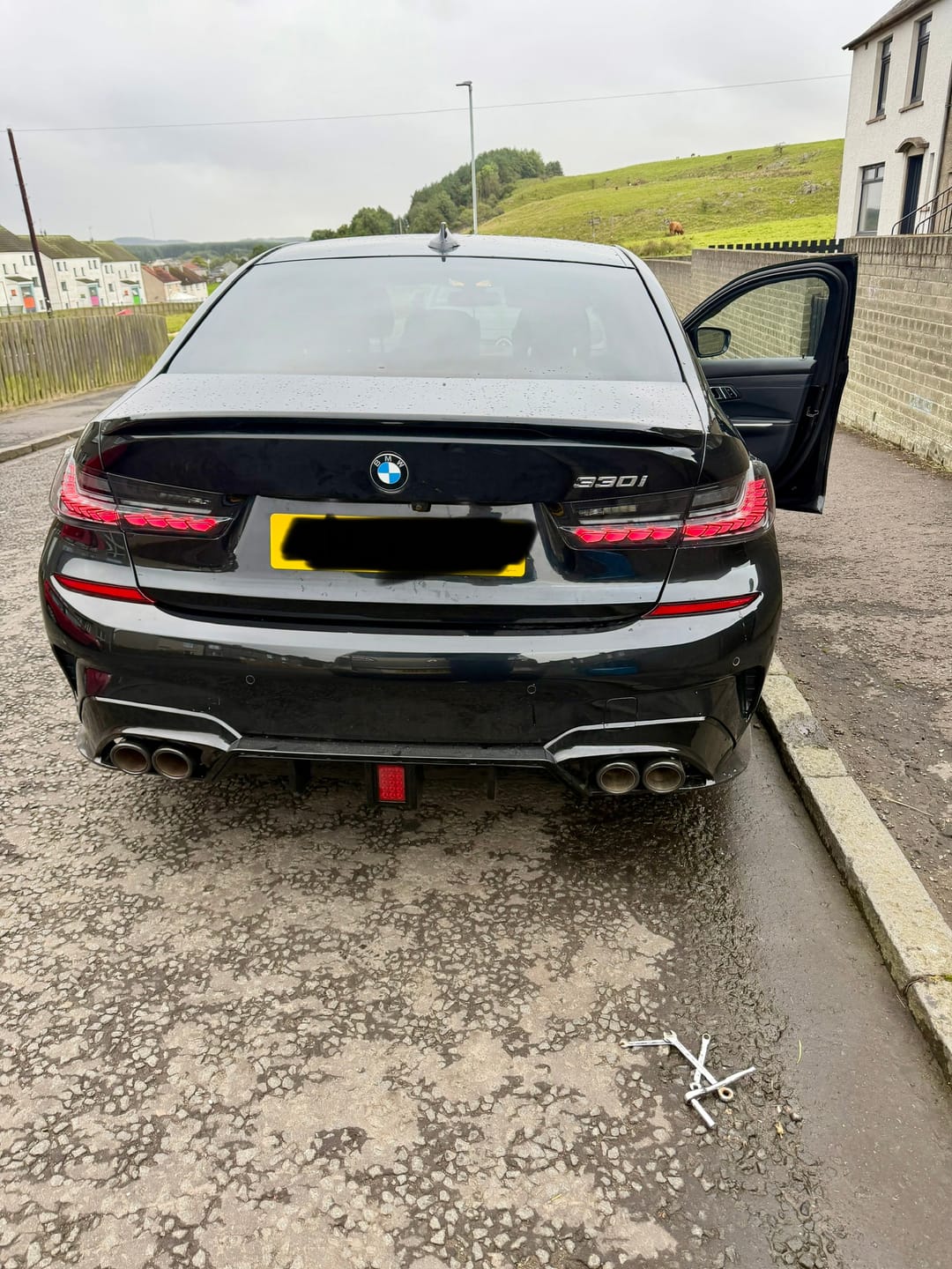 Customer photo review of GTS STYLE CLEAR OLED TAIL LIGHTS FOR BMW G80 M3 / G20 3 SERIES