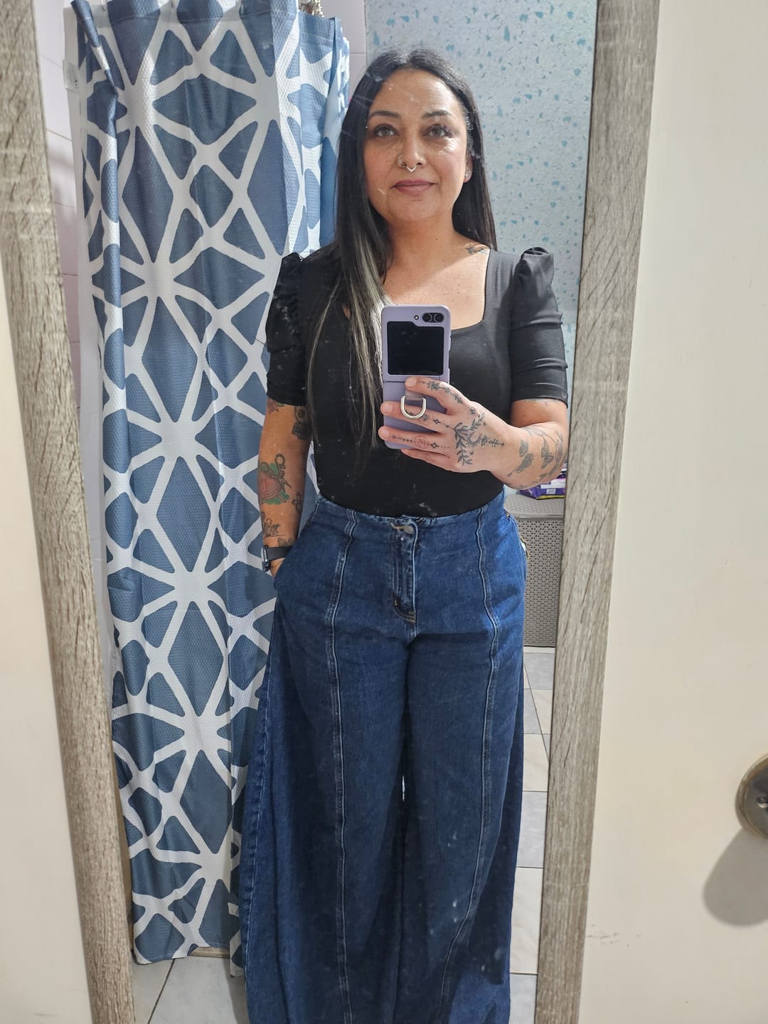 Customer photo review of BODY MODELADOR MANGA QUEEN CORTA