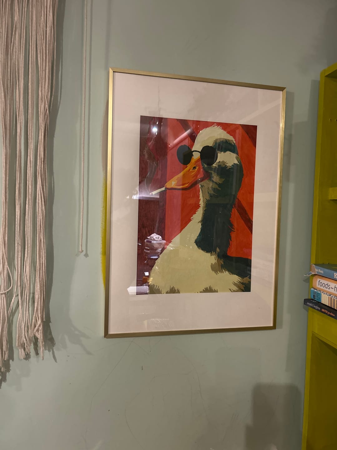 Customer photo review of Smoking Goose | Paint by Number