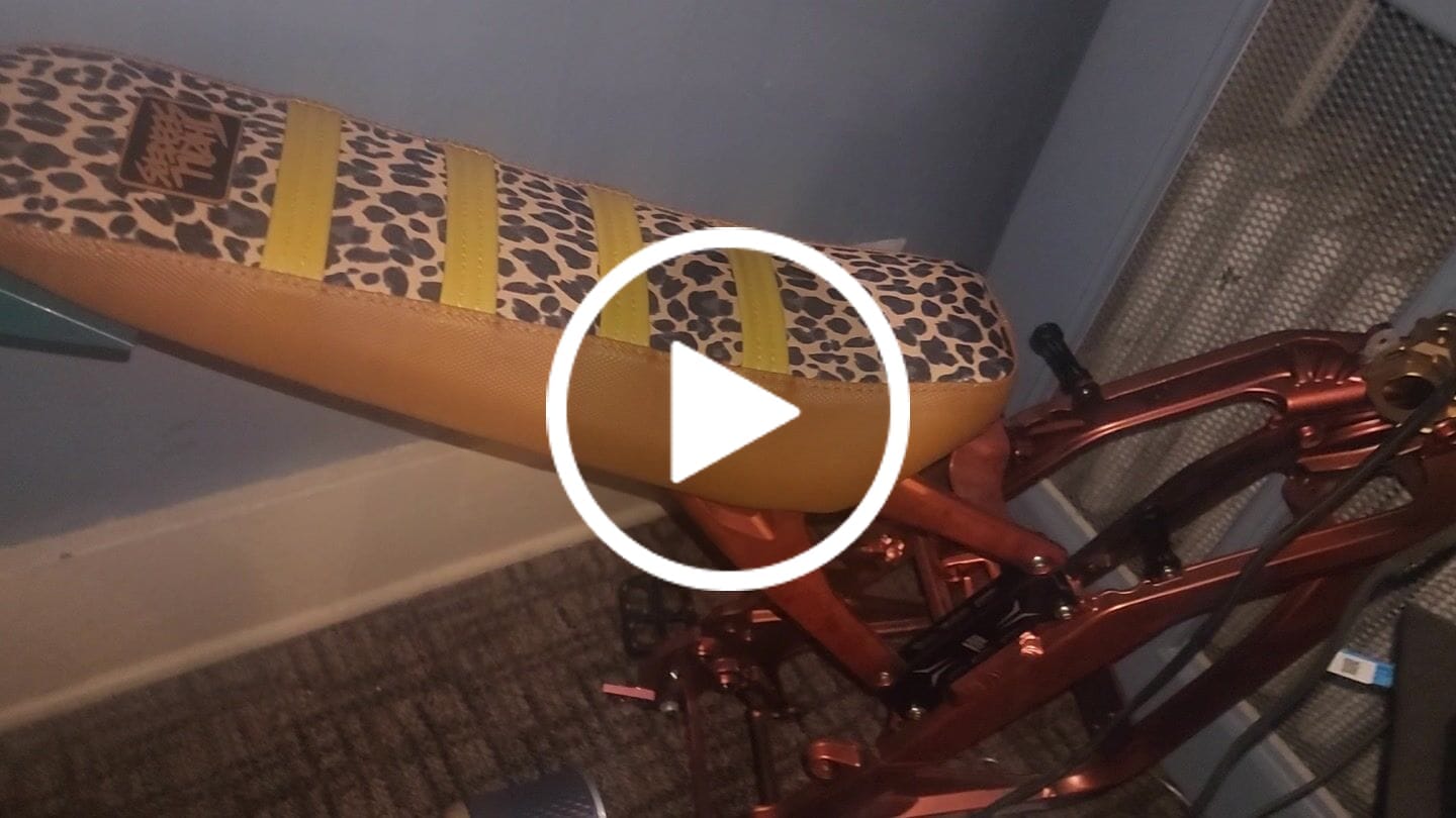 Customer video review of Custom Seat Cover: Sur-Ron LBX 21 Inch Extended