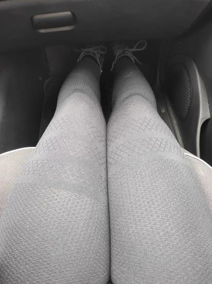 Customer photo review of Sculpt & Shape Compression Leggings