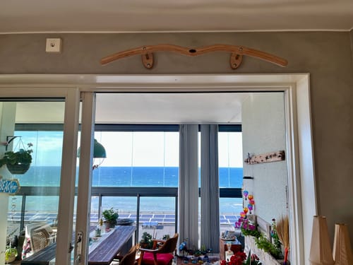Customer photo review of Snake Pull-Up Bar - Klimmzugstange für die Montage an der Wand