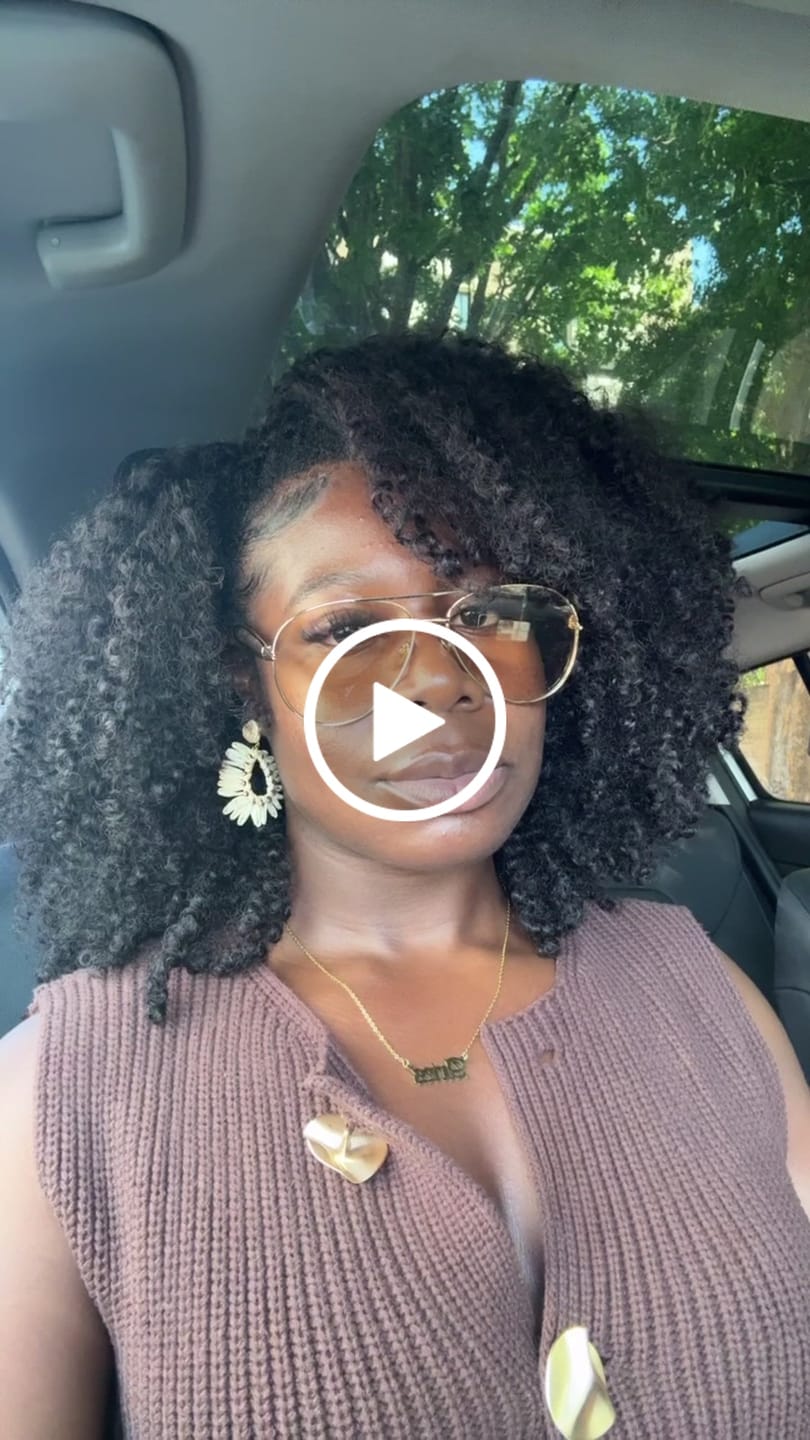 Customer video review of Kinky Curly