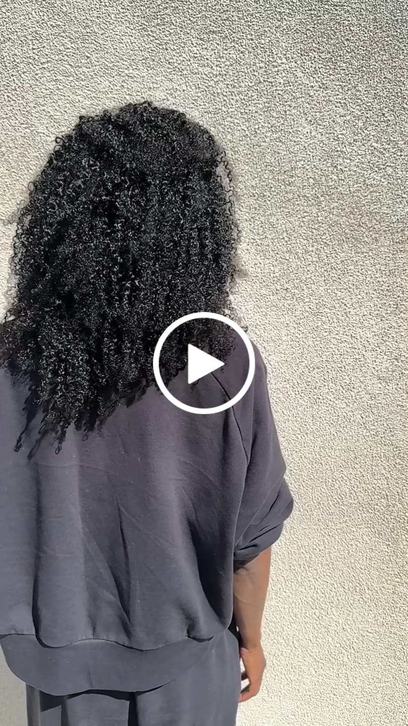 Customer video review of Multi-Textured Kinky Curly Crochet Hair