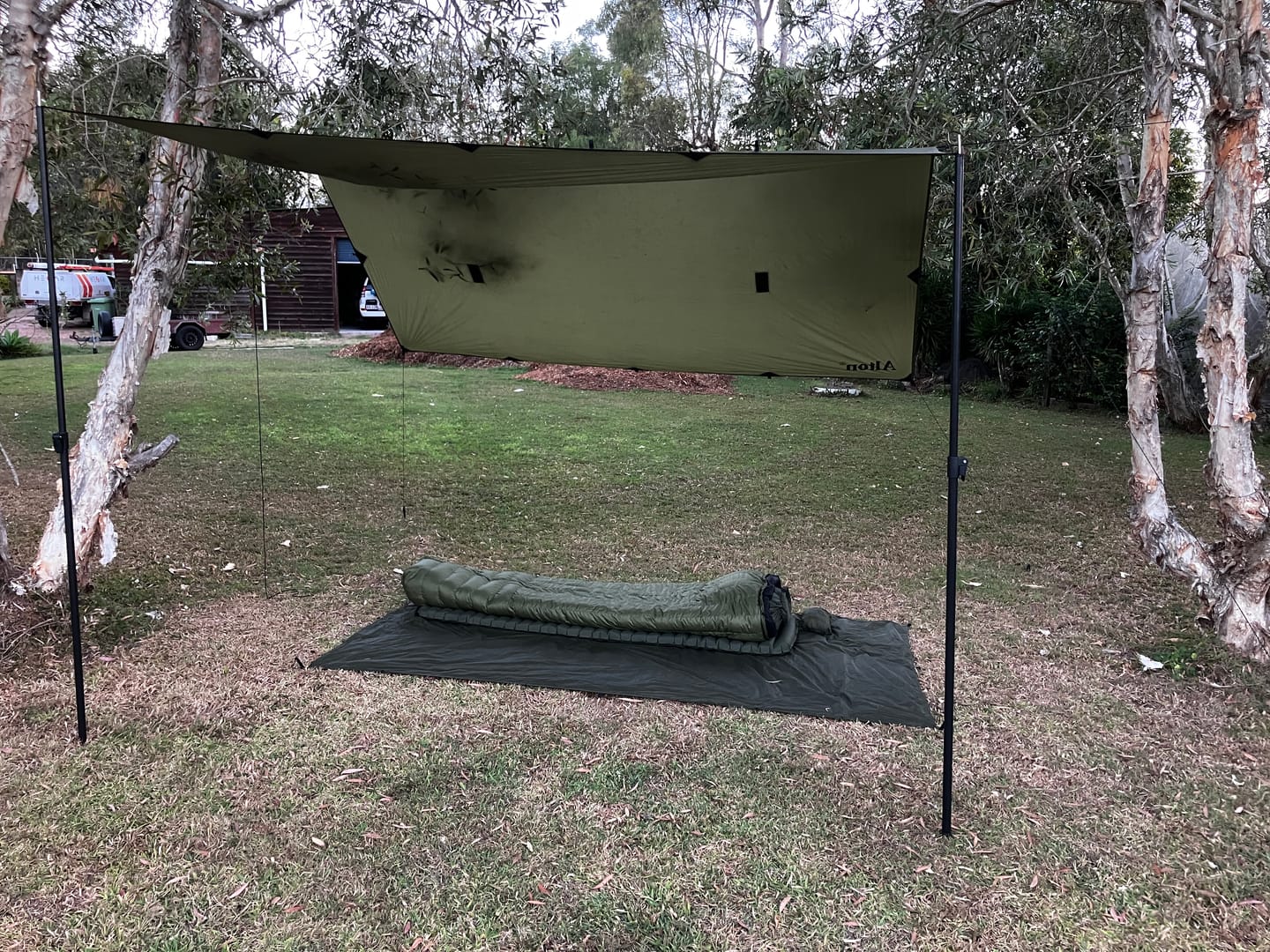 Customer photo review of Ultralight Top Quilt