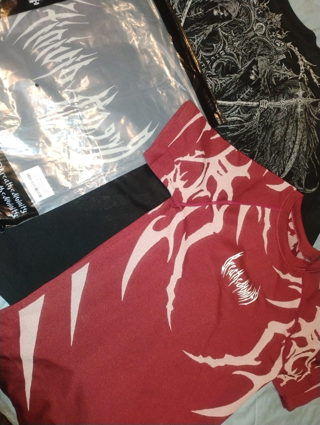 Customer photo review of Doom Tech™ Armored shortsleeve Compression [CARNAGE/CLARK SIGNATURE]