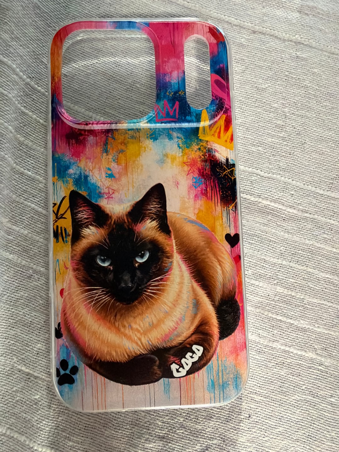 Customer photo review of Graffiti - Custodia per il telefono personalizzata