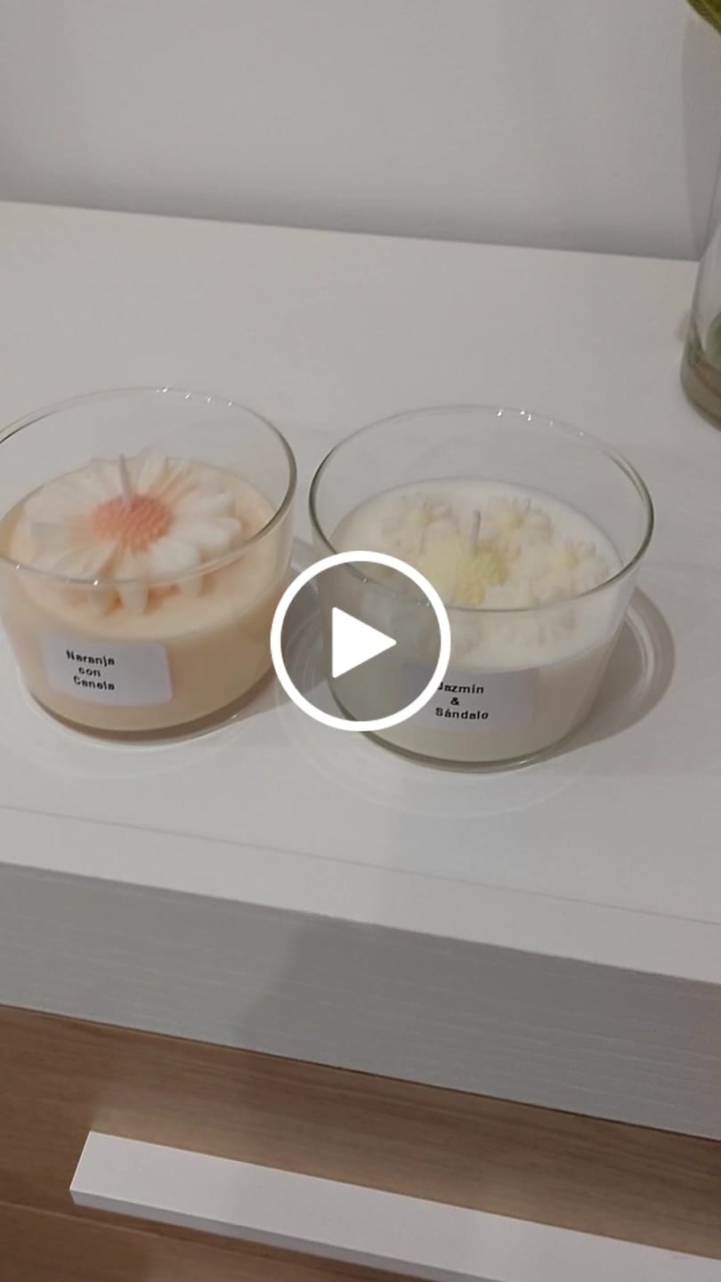 Customer video review of Cera de Soja para Velas en Vaso (BPF)