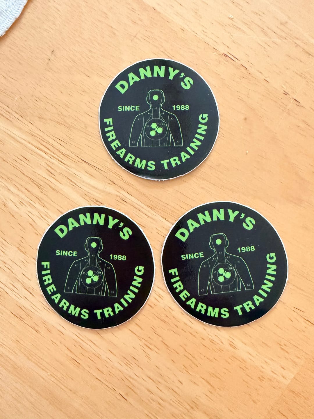 Customer photo review of 150 Custom 2" Stickers for $29