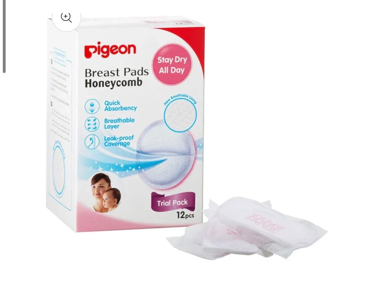 Customer photo review of Pigeon Breast Pad Honey Comb