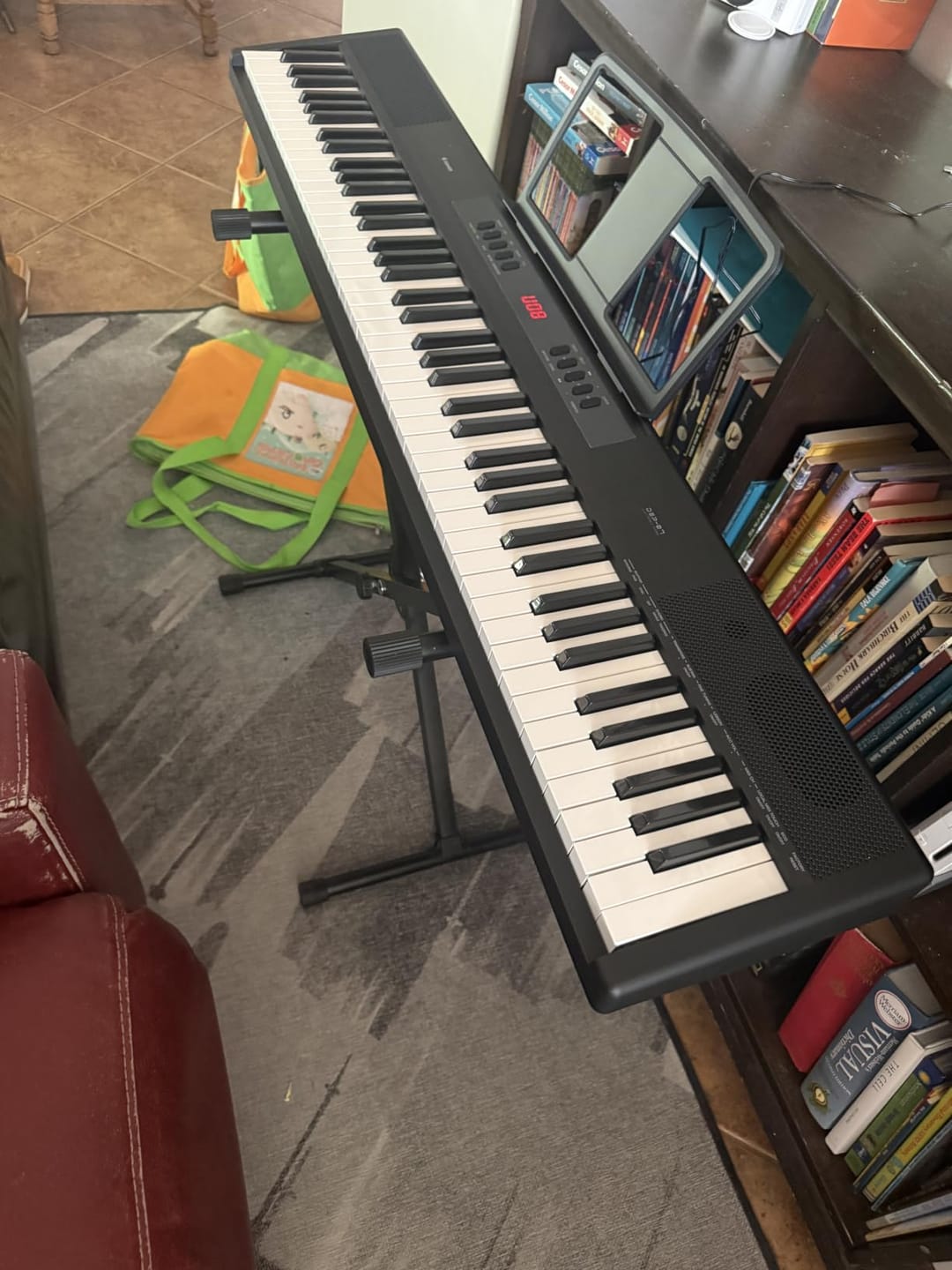 Customer photo review of Donner DEP-07 pianoforte digitale portatile a 88 tasti semipesati