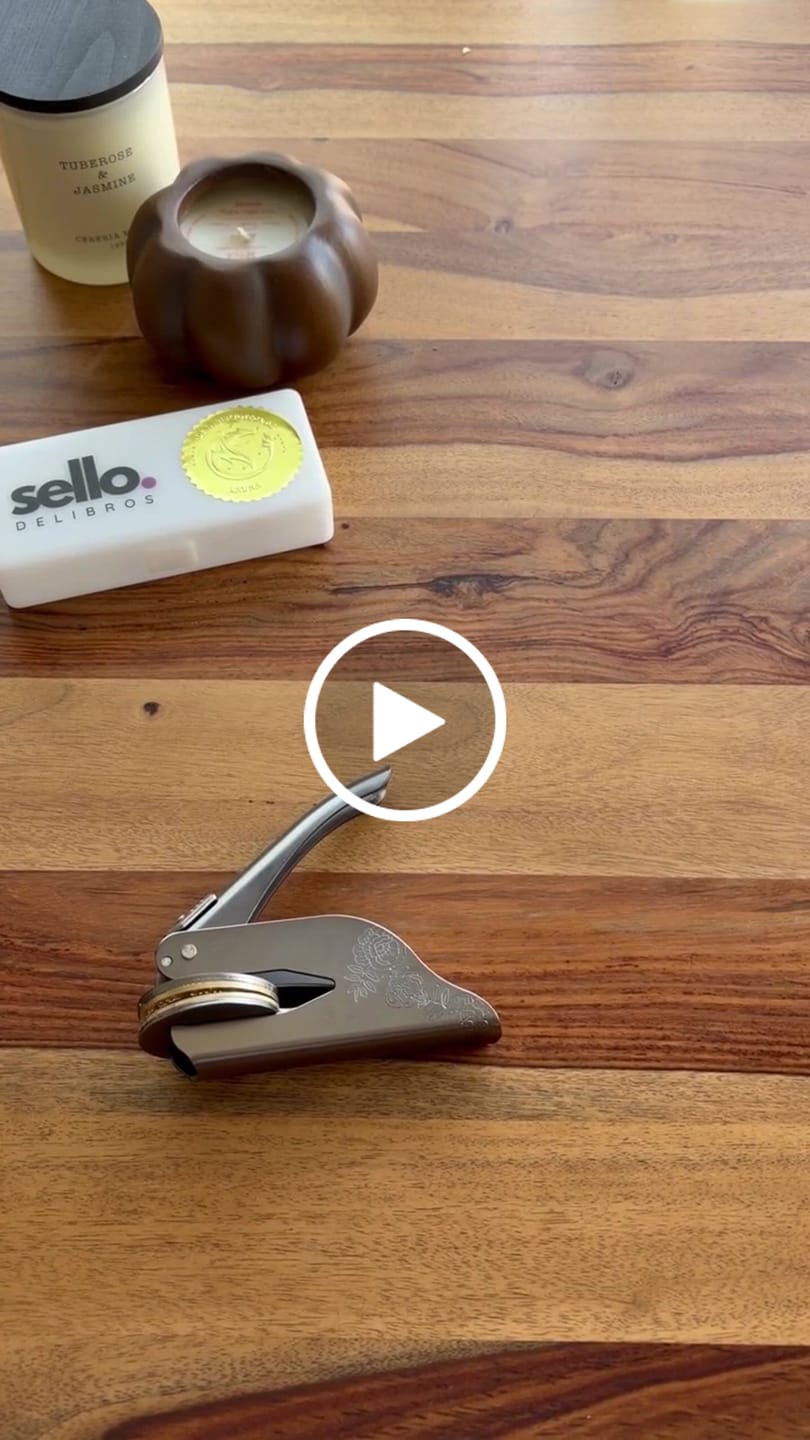 Customer video review of SelloDeLibros – Sello Personalizado Para Libros