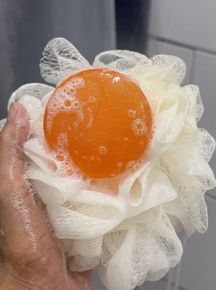 Customer photo review of Nonenal Cleaning Deodorant Persimmon Soap