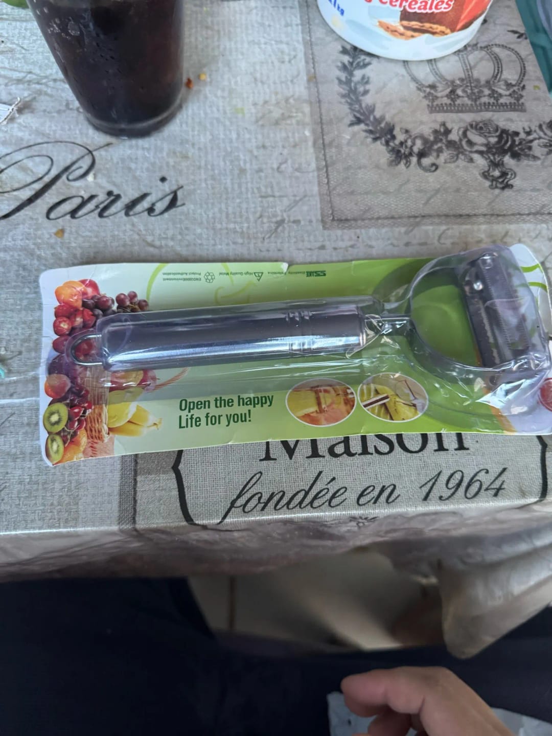 Customer photo review of Sharp Blade Vegetable Slicer