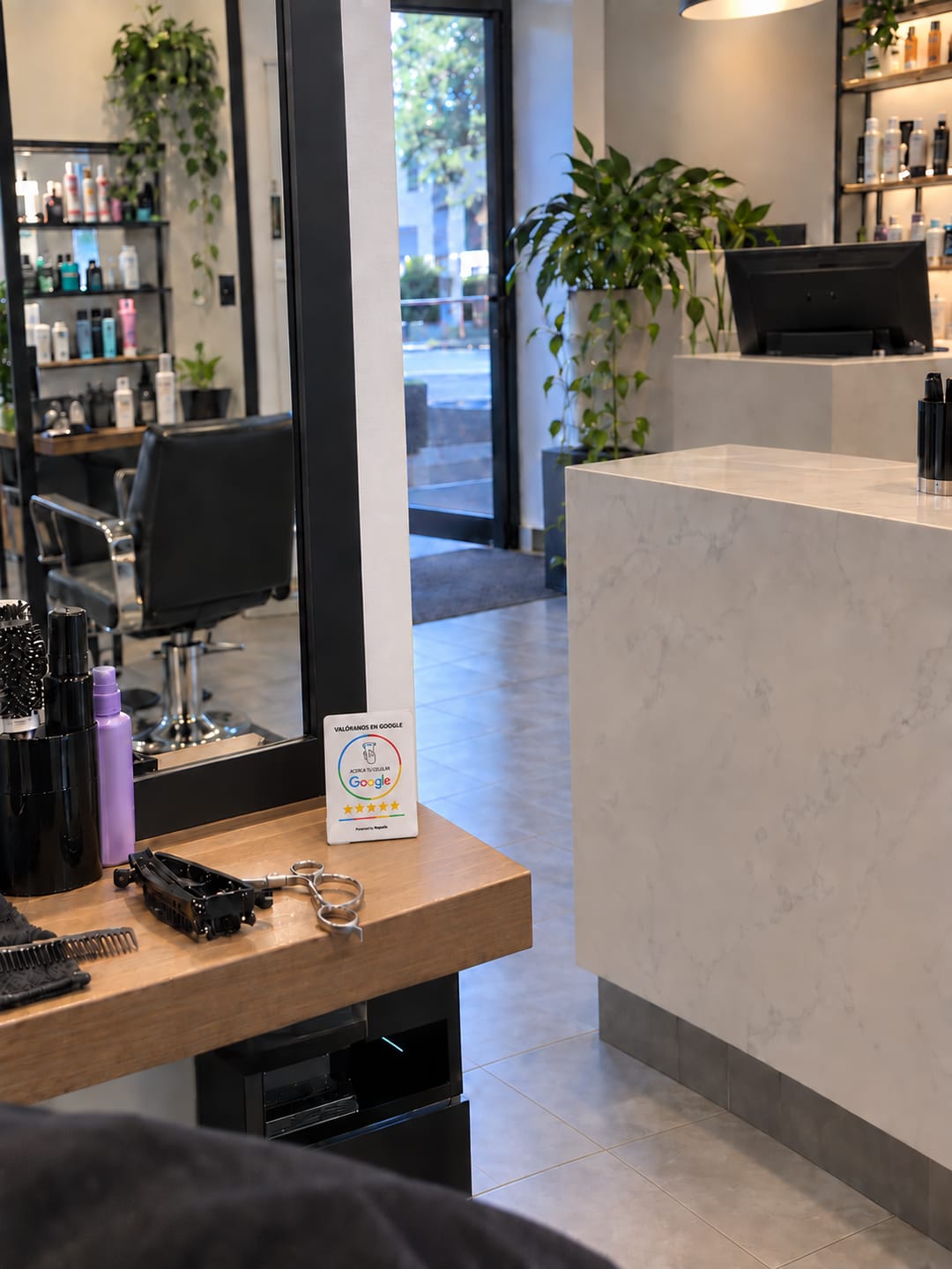 Customer photo review of Placa NFC - Google Reviews