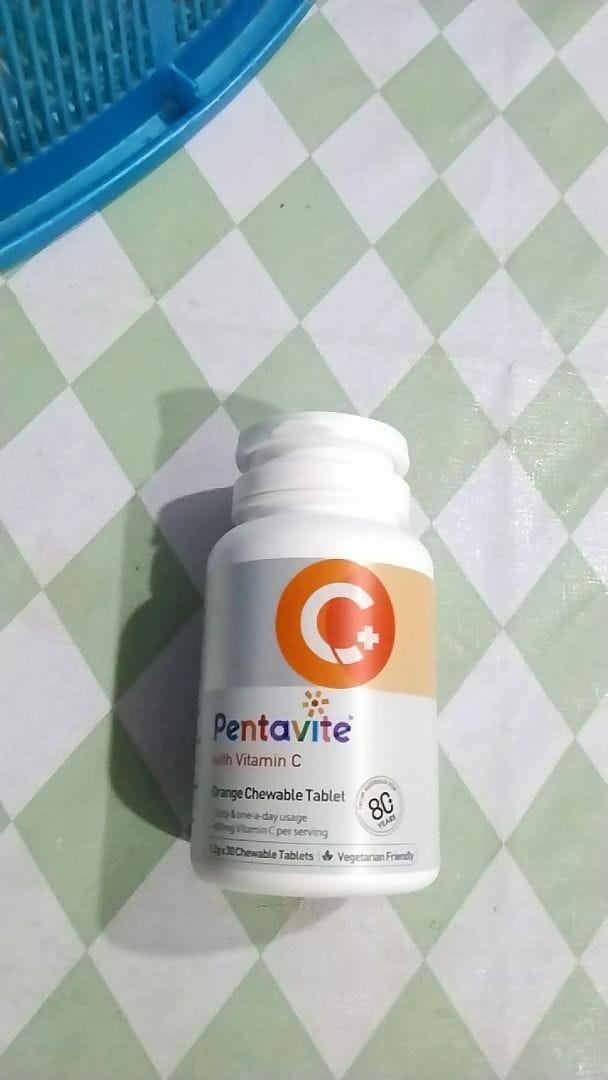 Customer photo review of Vitamin C Orange Chewable Tablet