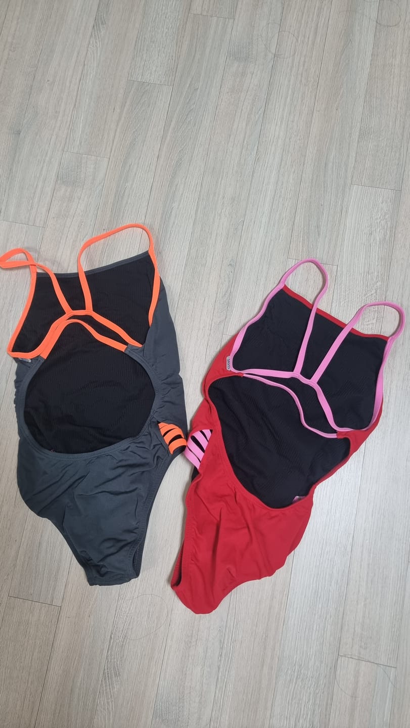 Customer photo review of ZAMBIA ONE PIECE - Carbon|Neon Orange (Pre-Order)