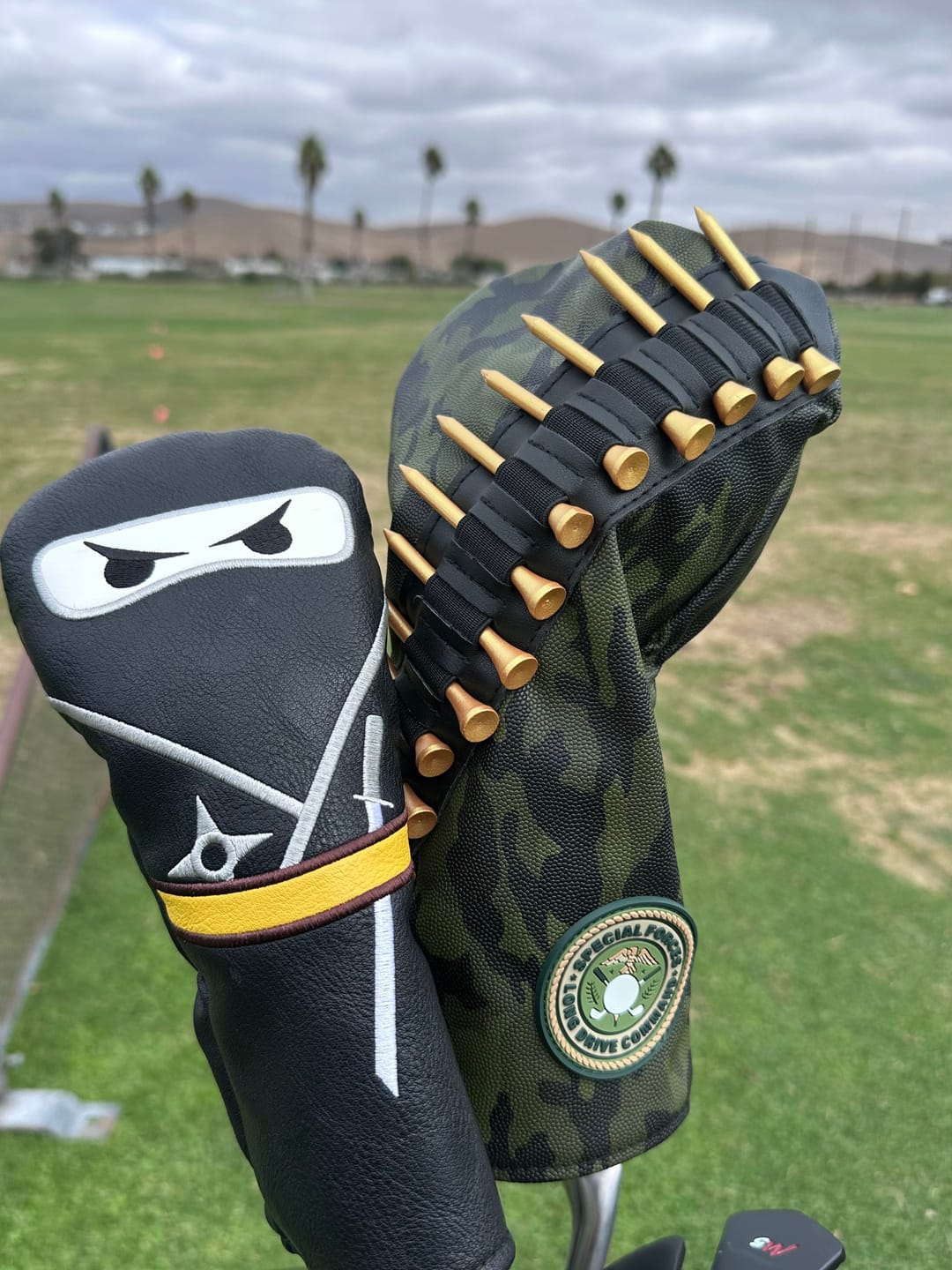Customer photo review of Tee Ops Headcover Woodland