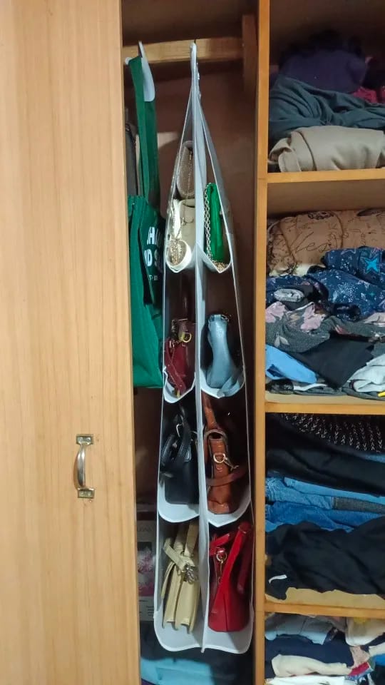 Customer photo review of LayerStore Bag Hanger
