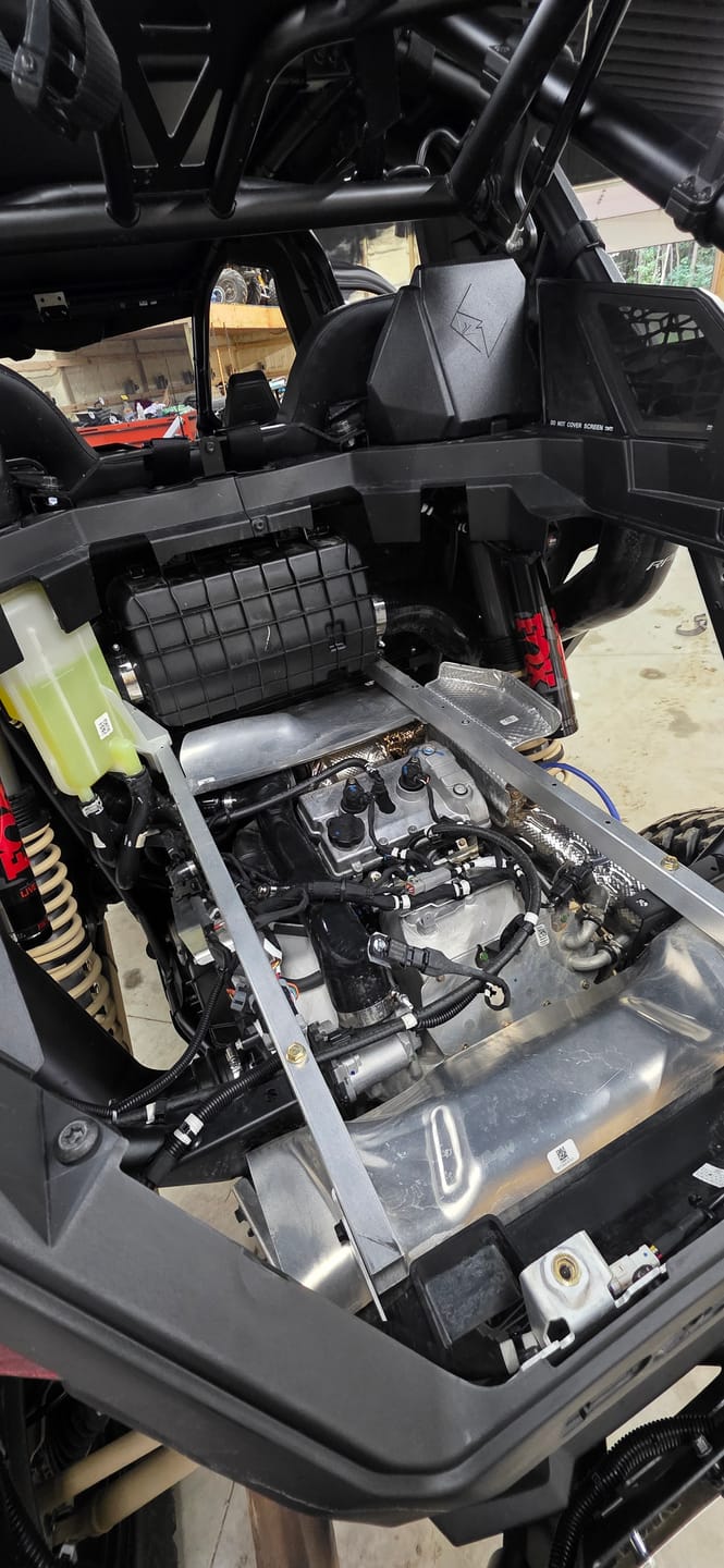 Customer photo review of RPM Polaris RZR Turbo R & PRO XP/S Turbo Silicone Intake J-Tube, Charge Tube W/ BOV, & Intake Tube KIT