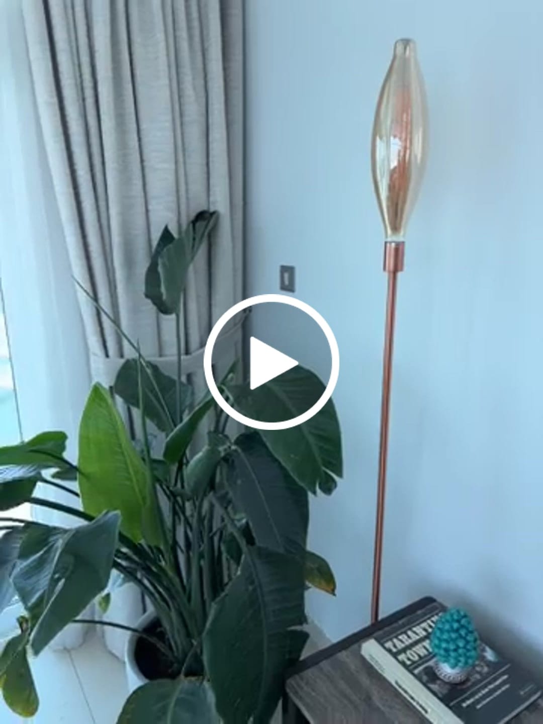 Customer video review of Super Vintage E27 Bulb Ct120
