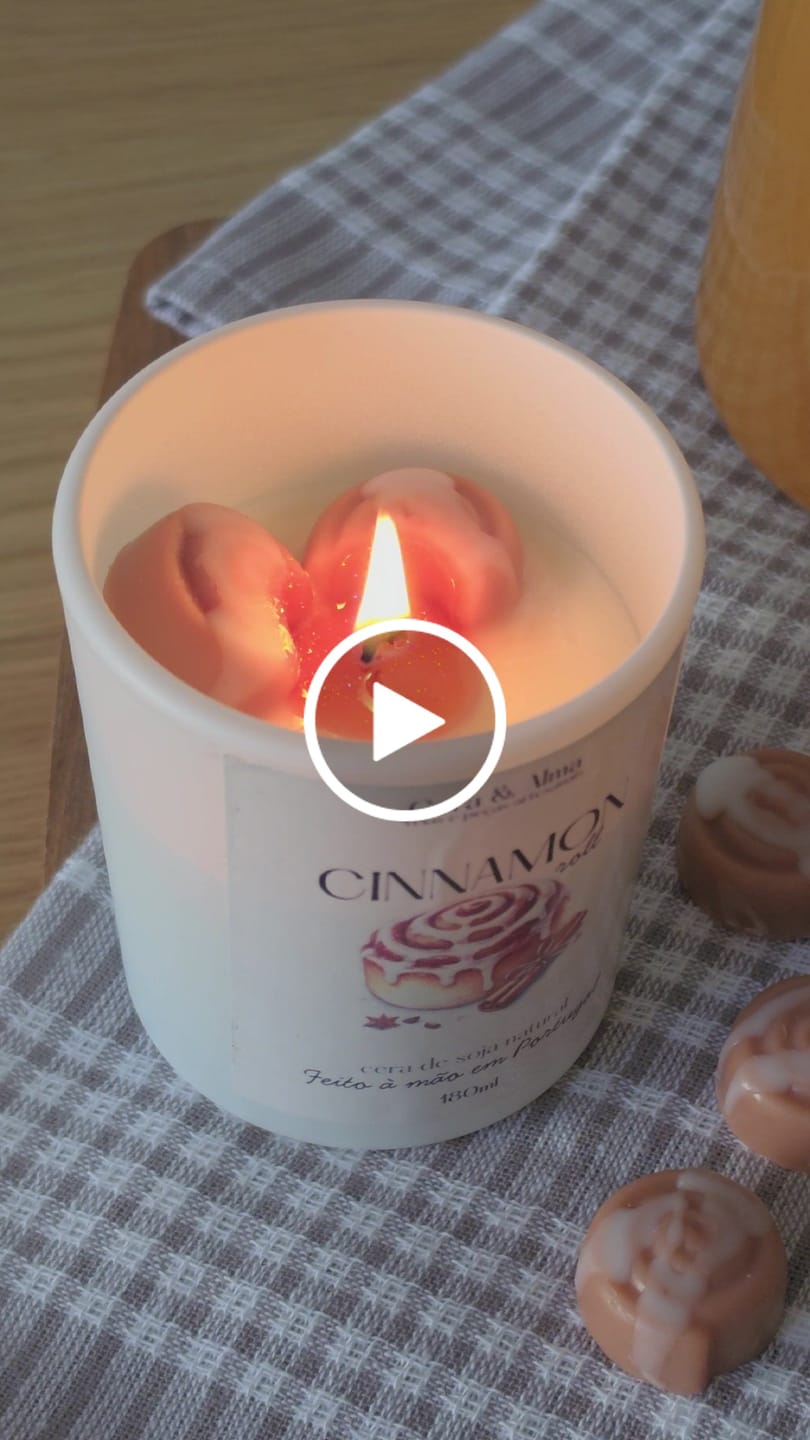 Customer video review of Vaso para velas de 230 ml