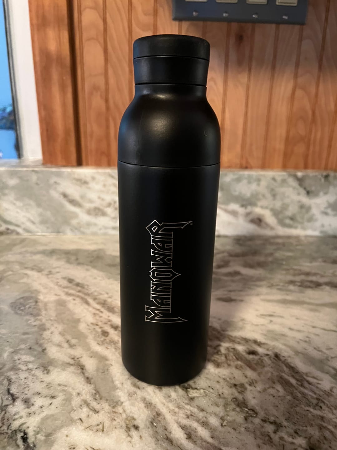 Customer photo review of MANOWAR DELUXE INSULATED BOTTLE & CUP - 650 ml
